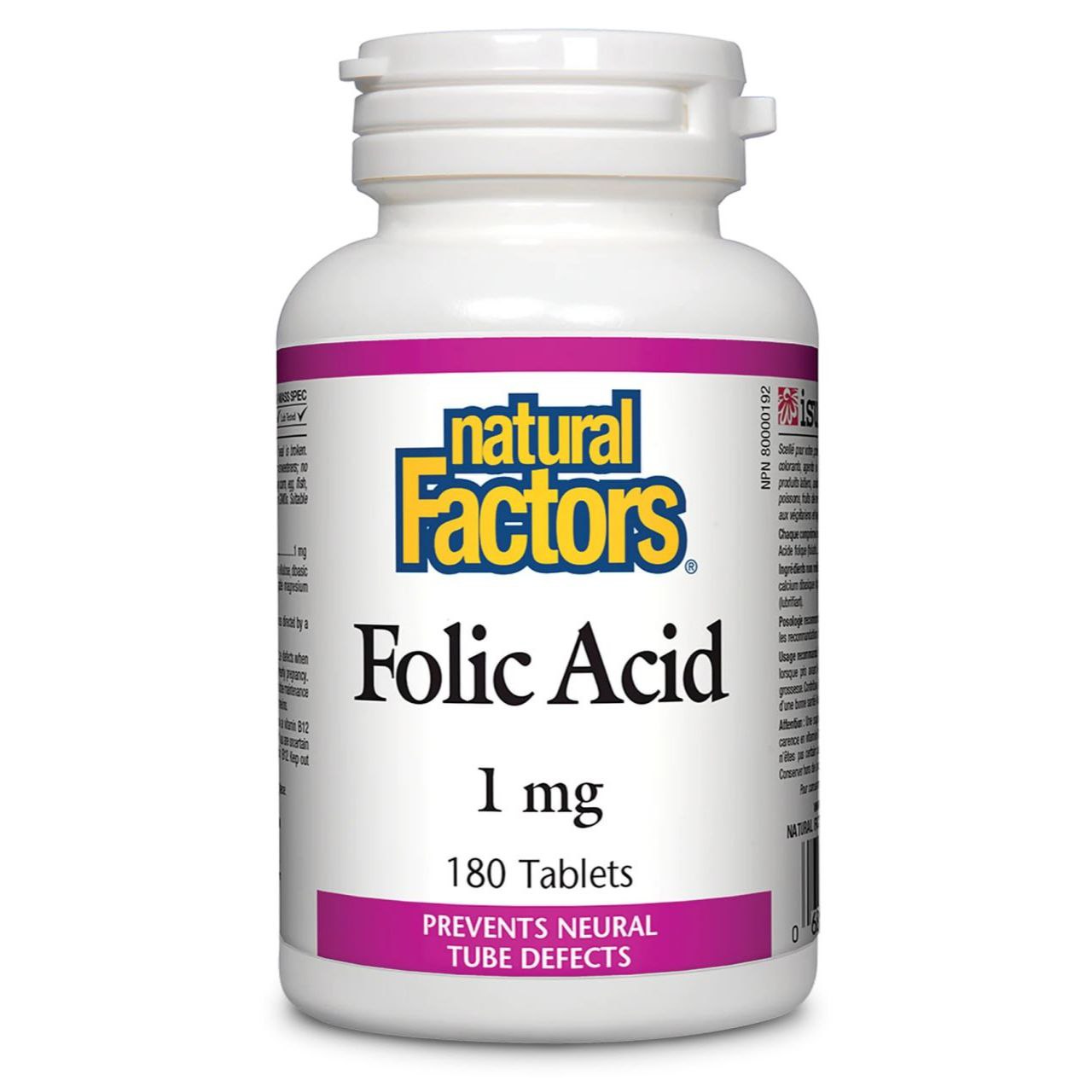 فولیک اسید نچرال فکتورز - 90 عددی