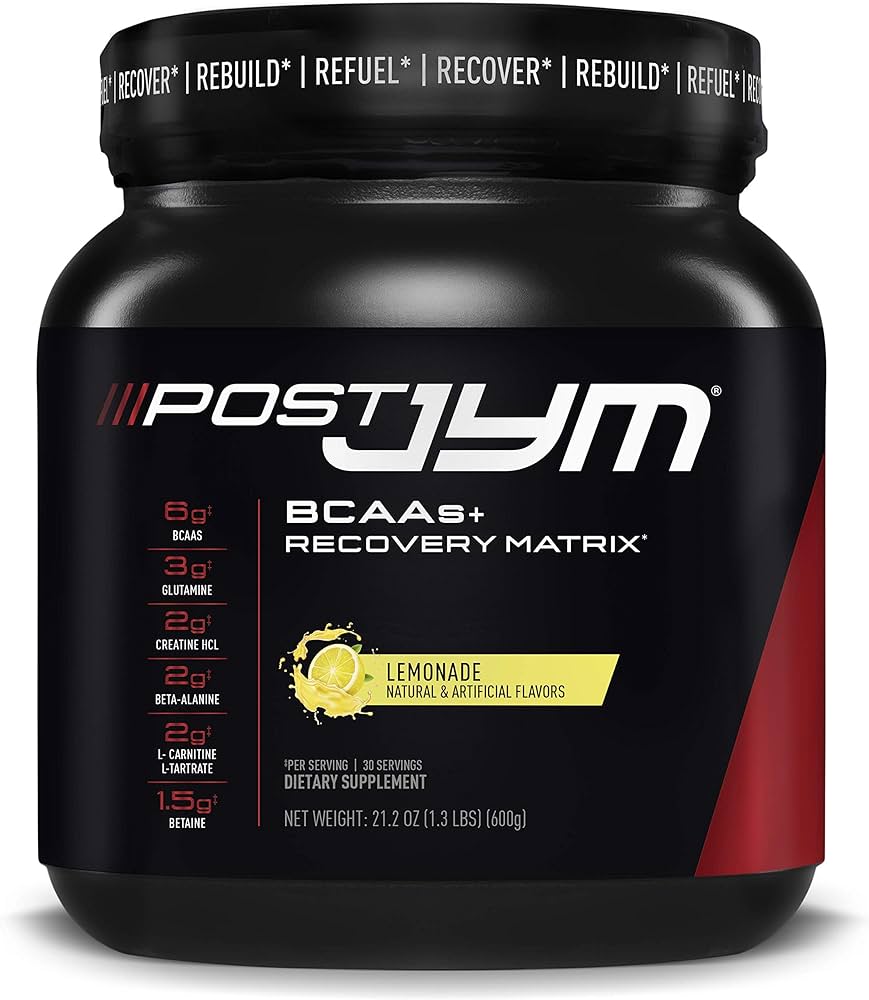 ریکاوری و بی سی ای ای پست جیم Post JYM BCAAs+ Active Recovery